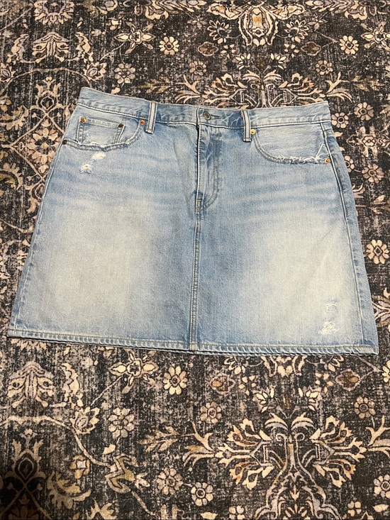 Levi's Dresses & Skirts - Levi Strauss Light Wash Denim Mini Skirt